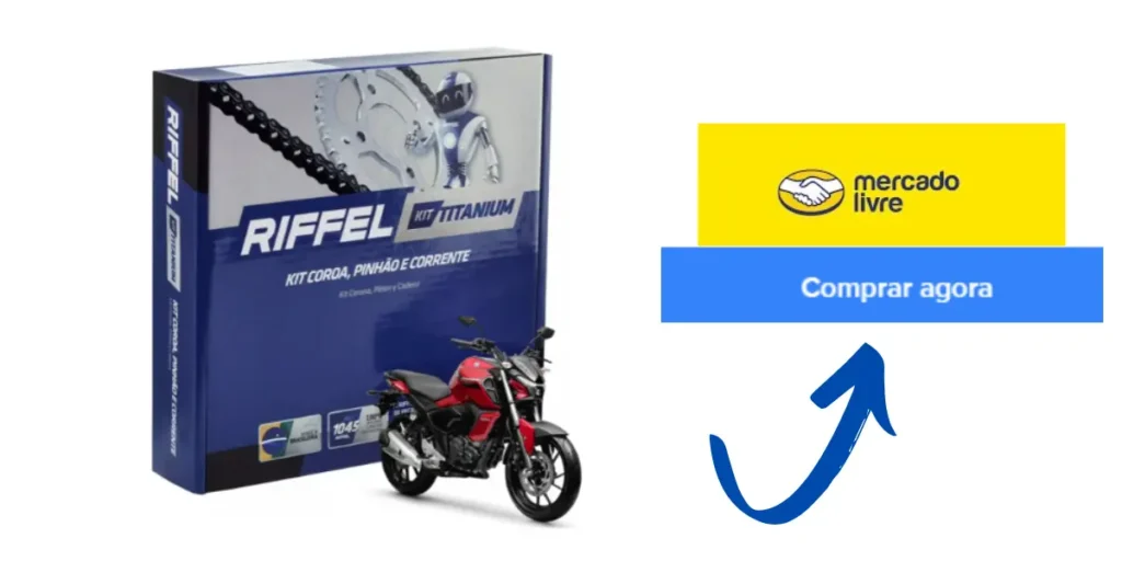 Kit de Relação Riffel para Yamaha FZ15Fazer 150